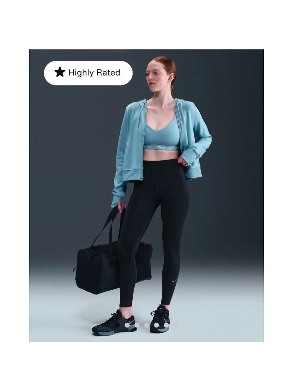 Nike Dri-FIT Leggings XS Black Mid-Rise One NWT